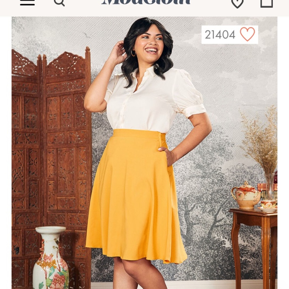 Modcloth just this sway skirt